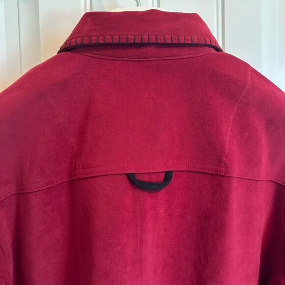 Castles Sport | Size M Arkansas Razorback College Long Sleeve Button Up Shirt - Picture 11 of 13